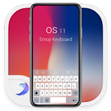 Phone X Theme for Emoji Keyboard icône