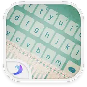 Emoji Keyboard-Antique Lace