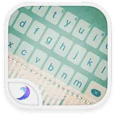 Скачать Emoji Keyboard-Antique Lace APK