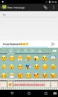Emoji Keyboard-Antique Lace capture d'écran 3
