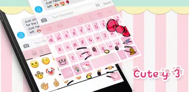 Emoji Keyboard - Cutey Kitty