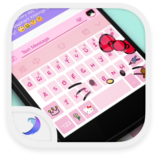 Emoji Keyboard - Cutey Kitty