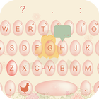 Emoji Keyboard - Cute Chicken ไอคอน