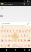 Emoji Keyboard - Cute Chicken โปสเตอร์