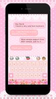 Emoji Keyboard - Cute Teacup Cat Affiche