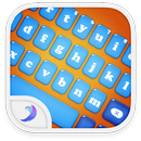 APK Emoji Keyboard-Candy Blue