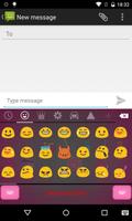 Emoji Keyboard - Candy Pink ảnh chụp màn hình 2