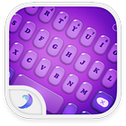 Emoji Keyboard-Candy Purple icono
