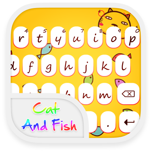 Emoji Keyboard-Cat and Fish