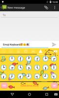Emoji Keyboard-Cat and Fish capture d'écran 3