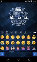 Emoji Keyboard-Christmas Eve تصوير الشاشة 2