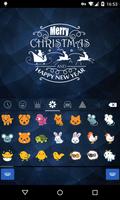 Emoji Keyboard-Christmas Eve اسکرین شاٹ 3