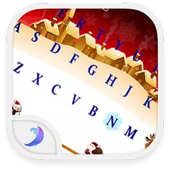 Descargar APK de Emoji Keyboard-Christmas Snow