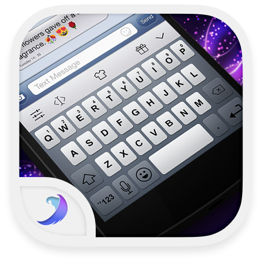 Emoji Keyboard-Classic Blue6