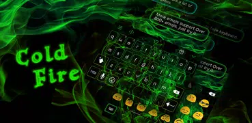 Emoji Keyboard-Cold Fire