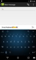 Emoji Keyboard-Concise Style imagem de tela 1