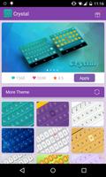 Emoji Keyboard-Crystal โปสเตอร์