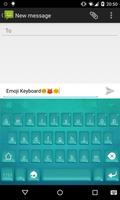 Emoji Keyboard-Crystal ภาพหน้าจอ 1