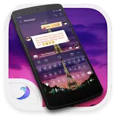 Emoji Keyboard - Eiffel Tower