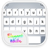 Emoji Keyboard - OS9 White-icoon