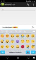 Emoji Keyboard - OS9 White 스크린샷 3