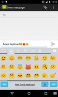 Emoji Keyboard - OS9 White ảnh chụp màn hình 2