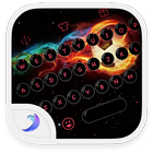 Emoji Keyboard-Fiery Football simgesi