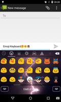 برنامه‌نما Emoji Keyboard-Flash عکس از صفحه