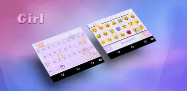 Emoji Keyboard-Girl