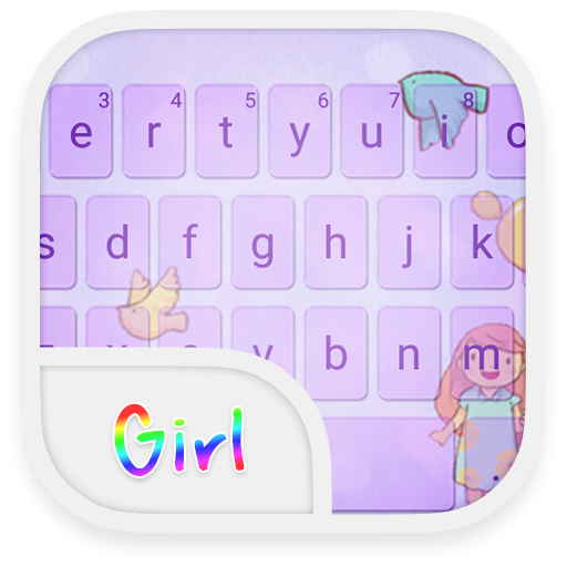 Emoji Keyboard-Girl