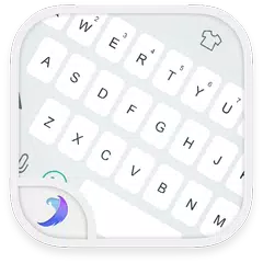 Emoji Keyboard-Gracy White APK 下載