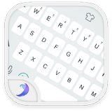 Emoji Keyboard-Gracy White icône