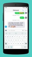 Emoji Keyboard-Gracy White Poster