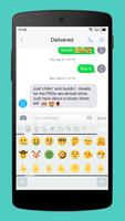 Emoji Keyboard-Gracy White تصوير الشاشة 2