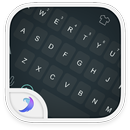 Emoji Keyboard-Gray Tone APK