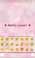 Emoji Keyboard-Hello Lover capture d'écran 3