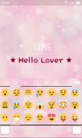 Emoji Keyboard-Hello Lover imagem de tela 3