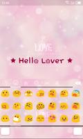 Emoji Keyboard-Hello Lover capture d'écran 2