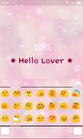 Emoji Keyboard-Hello Lover imagem de tela 2
