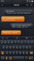 Emoji Keyboard-Leather Affiche