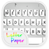 Emoji Keyboard-Letter Paper icône