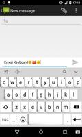 Emoji Keyboard-Letter Paper penulis hantaran