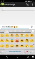 Emoji Keyboard-Letter Paper imagem de tela 1