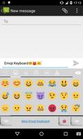 برنامه‌نما Emoji Keyboard-Letter Paper عکس از صفحه