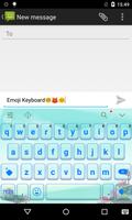 Emoji Keyboard-Lotus تصوير الشاشة 1