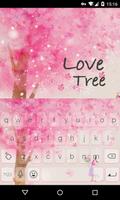 Emoji Keyboard-Love Tree پوسٹر