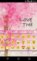 Emoji Keyboard-Love Tree Screenshot 1