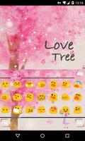 Emoji Keyboard-Love Tree اسکرین شاٹ 2