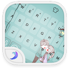 Emoji Keyboard-Love Kiss ไอคอน