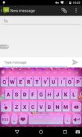 Emoji Keyboard - Lover Pink 海报